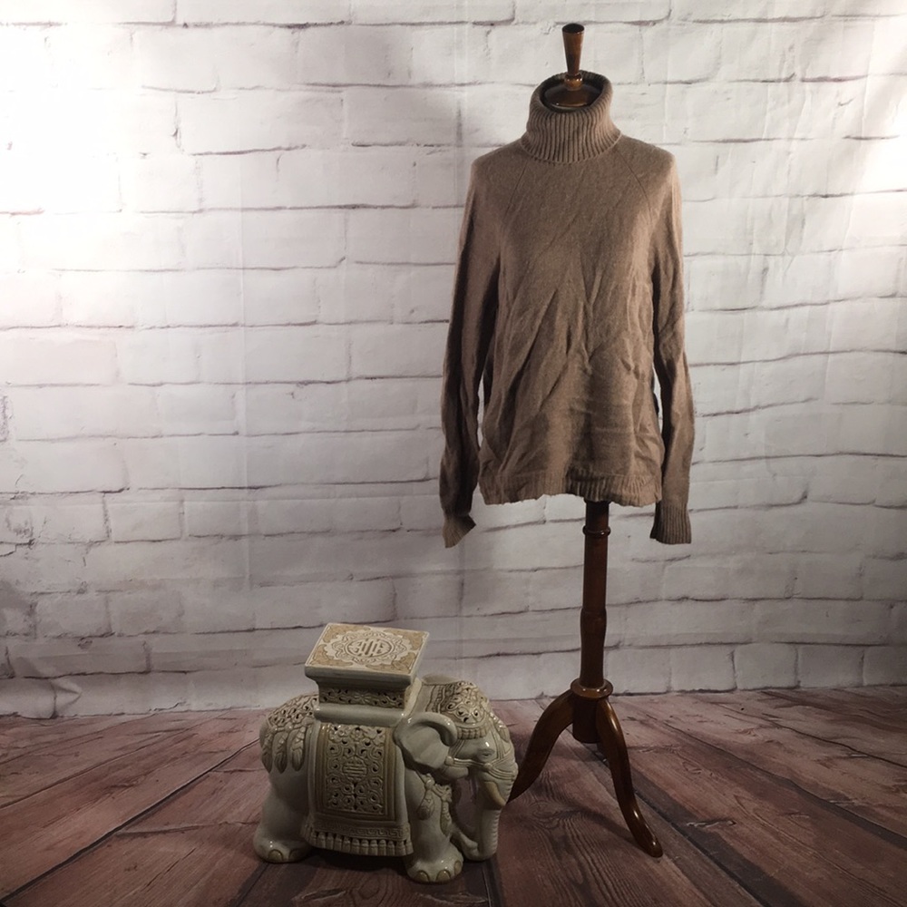 Cashmere J. Crew Turtleneck Sweater